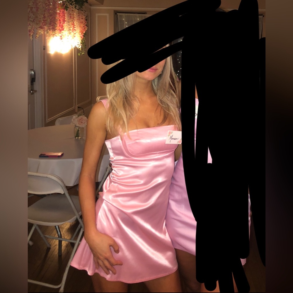 Pink Mini Dress - Picture 2 of 3